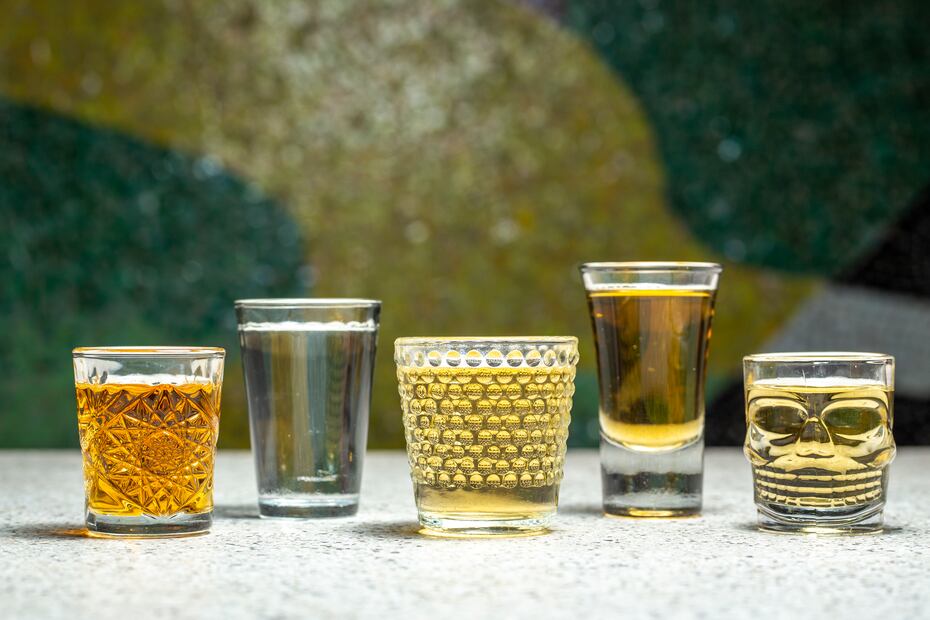 Tequila blanco, añejo, reposado, extra añejo y cristalino