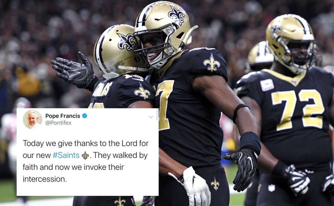 Papa Francisco y los Saints de la NFL - Especial