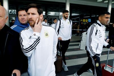 Messi se ausenta del entrenamiento de Argentina