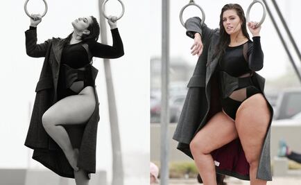 Sorprende foto sin celulitis de modelo Ashley Graham