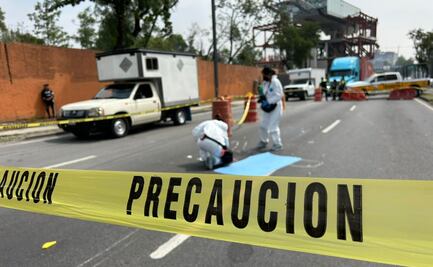 Muere motociclista en avenida Constituyentes; fue arrollado por un camión de carga