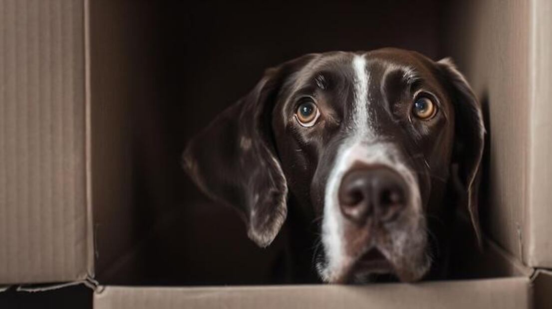 Perros con Miedo. Fuente: Freepik.