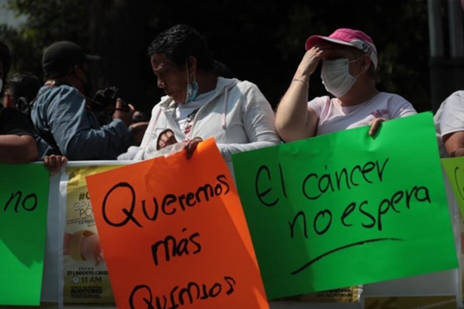 Con caravana, exigen medicamentos para niños con cáncer