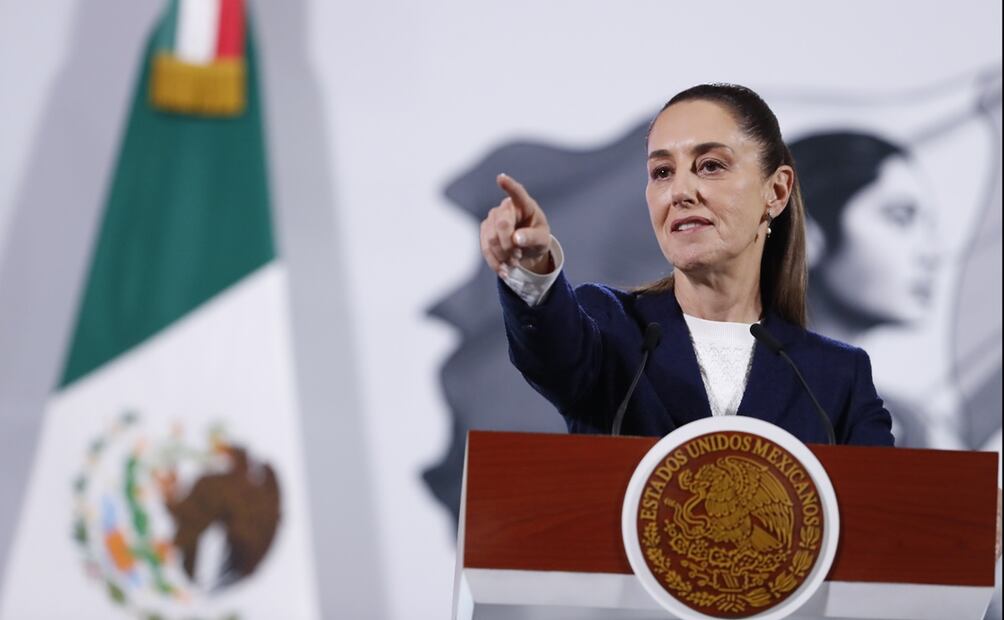 "Así como hay diferencias, pues también hay entendimientos y que se haga este frente común", dice Sheinbaum ante la propuesta que hizo Rosa Icela, titular de Gobernación, a la oposición para frenar el tráfico de armas de Estados Unidos a México Foto: EFE