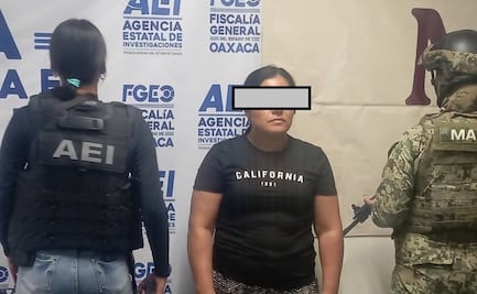 Cae “La Hiena”, presunta líder criminal del Cártel San Luis Rey en Oaxaca; decomisan fusiles y un rifle de uso exclusivo del Ejército