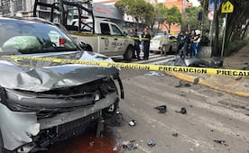 Motociclista muere tras choque con camioneta en la colonia Doctores; accidente genera afectaciones viales