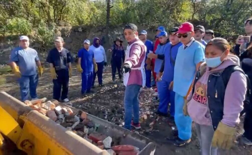 Reanudan búsqueda de Guadalupe Pamela Gallardo en el Ajusco. Foto: Juan Carlos Williams