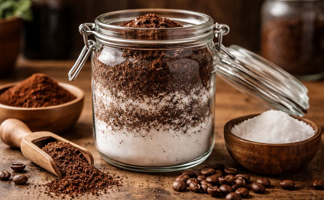 Conoce los beneficios de mezclar café molido y bicarbonato de sodio para la limpieza del hogar. Foto: Imagen generada con IA