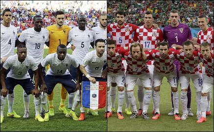 Los sobrevivientes de Croacia y Francia de Brasil 2014