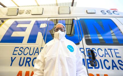 Paramédicos del Erum recuerdan lucha contra el Covid