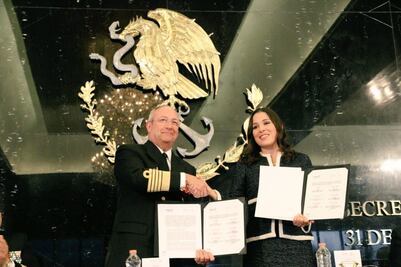 Inai y Semar forman acuerdo de colaboración en materia de transparencia 