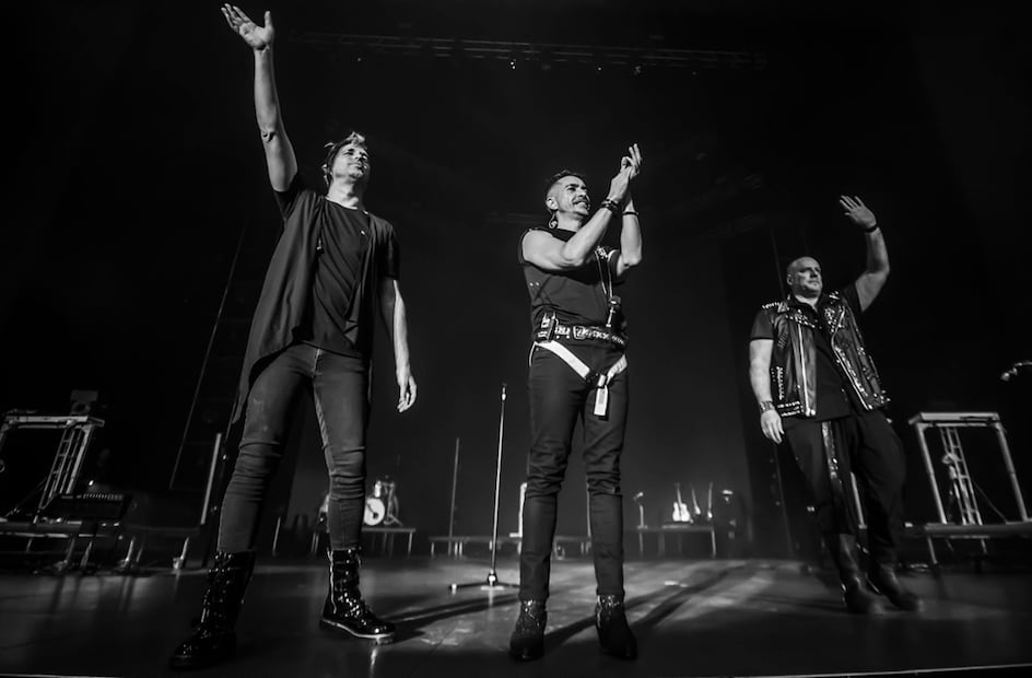 La banda presentó su gira "Pixel Tour" en el Auditorio Nacional.
Foto: César Vicuña, cortesía