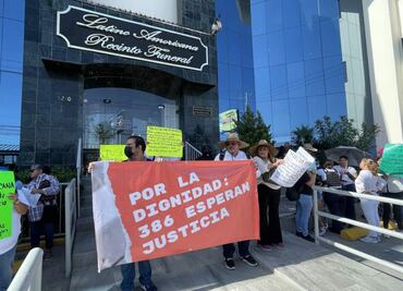 Protestan familiares de víctimas del crematorio Plenitud en Ciudad Juárez; exigen intervención de la FGR