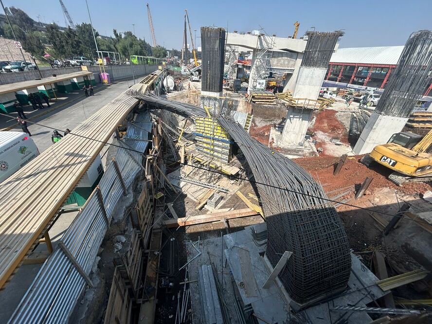 La mañana de este 24 de febrero se reportó un accidente en la Cetram Santa Martha. Foto: Iván Montaño/EL UNIVERSAL