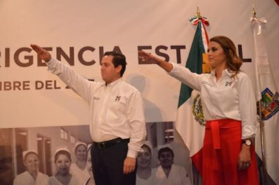 Gresca en toma de protesta de nuevo líder del PRI en NL