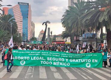 Colectivos feministas alistan tres marchas en apoyo al acceso legal y seguro del aborto