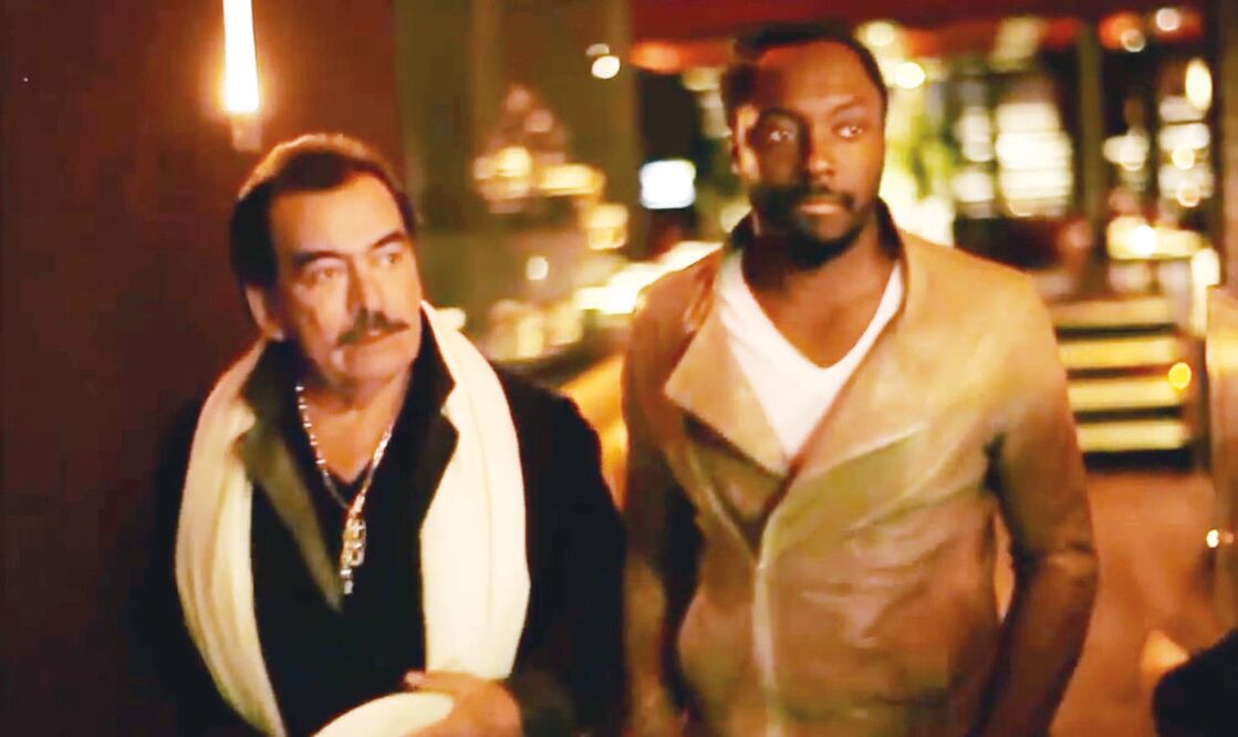 La colaboración con will.i.Am. quedó plasmada en un video que lo mostraba en un antro. TOMADA DE YOUTUBE