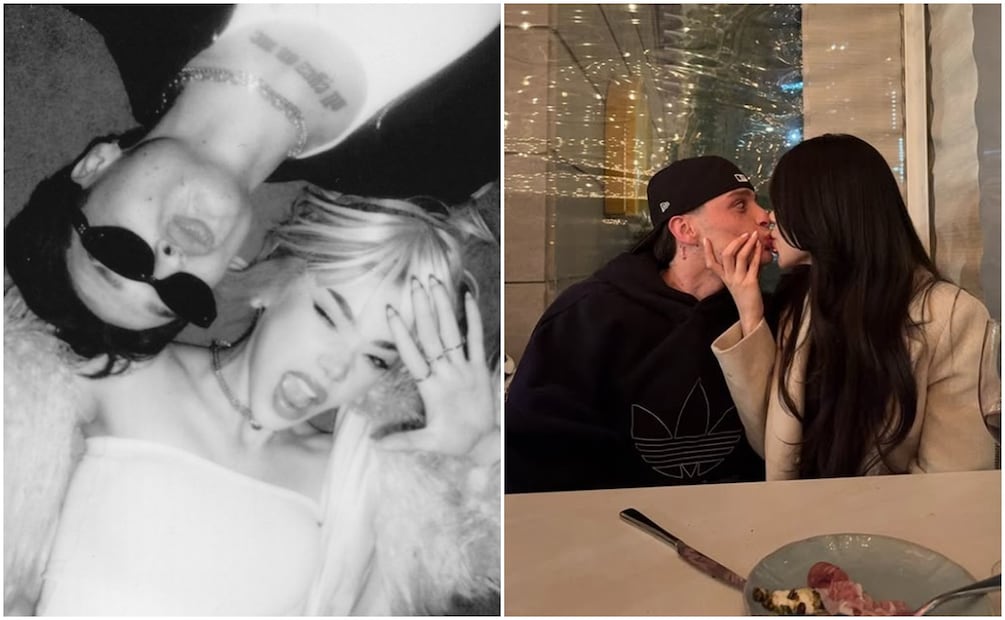Peso Pluma celebra los 26 años de su novia Kenia Os con fotos juntos.