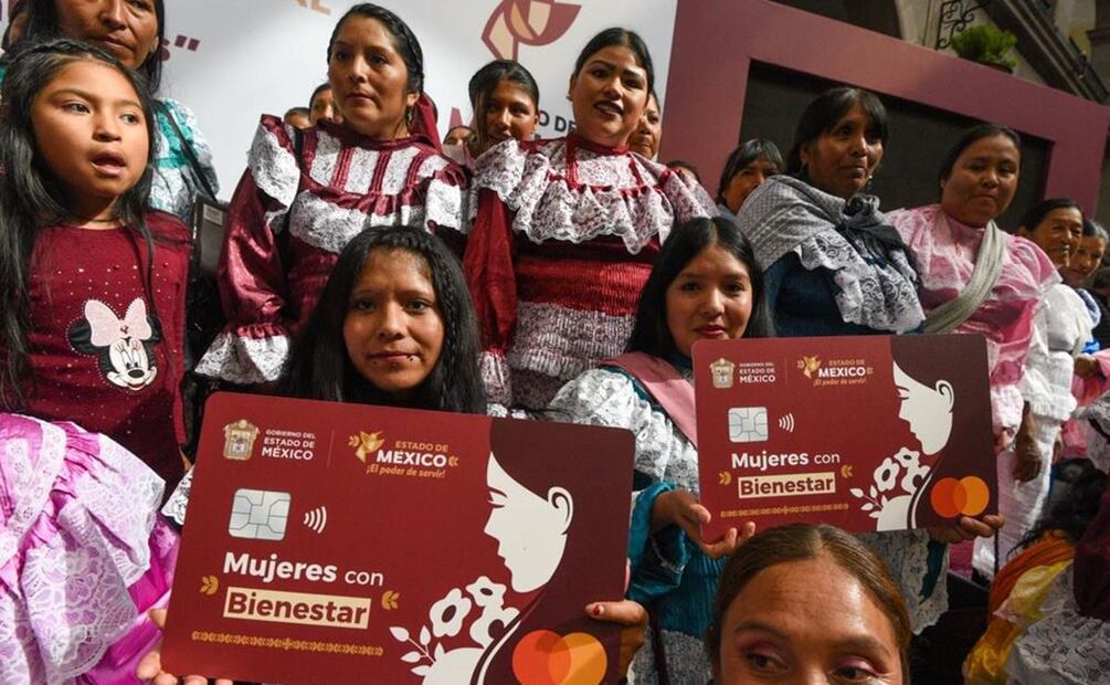 Tarjeta Mujeres con Bienestar del Edomex. Foto: Archivo / EL UNIVERSAL