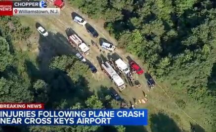 Se estrella avioneta en Nueva Jersey, EU; reportan 15 heridos