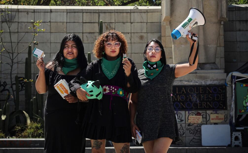 “Michis aborteros”, colectiva que acompaña a mujeres en procedimientos con Misoprostol. Fotos: de Brenda Martínez