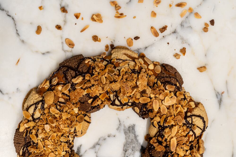 Rosca de Reyes de Cardín Pastelería. Foto:  Cortesía