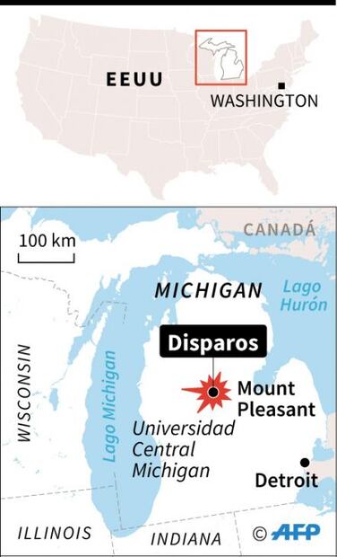Muertos por tiroteo en universidad de Michigan son los padres del sospechoso