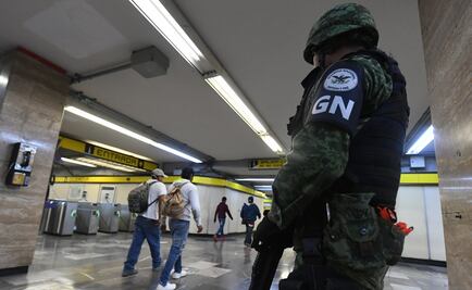 Guardia Nacional no estará en el Metro todos los días: Orta 