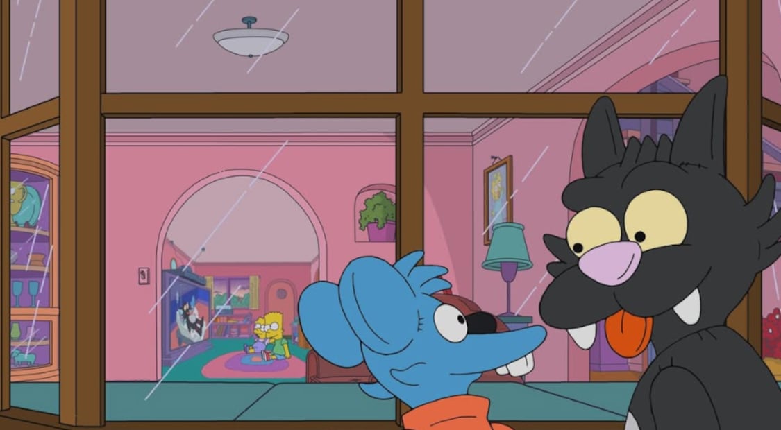 Bart y Lisa se distancian y dejan de ver juntos su show de televisión favorito. Foto: Disney