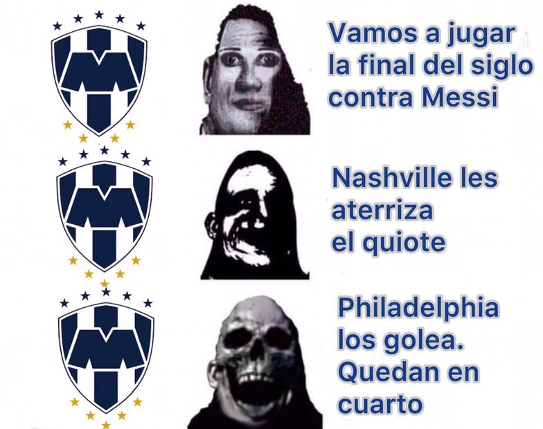Memes Monterrey en Leagues Cup