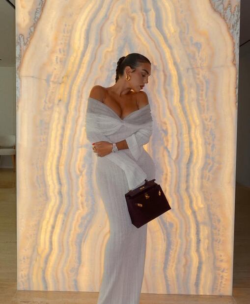 Bolso Kelly de Hermès. Foto: Instagram @georginagio