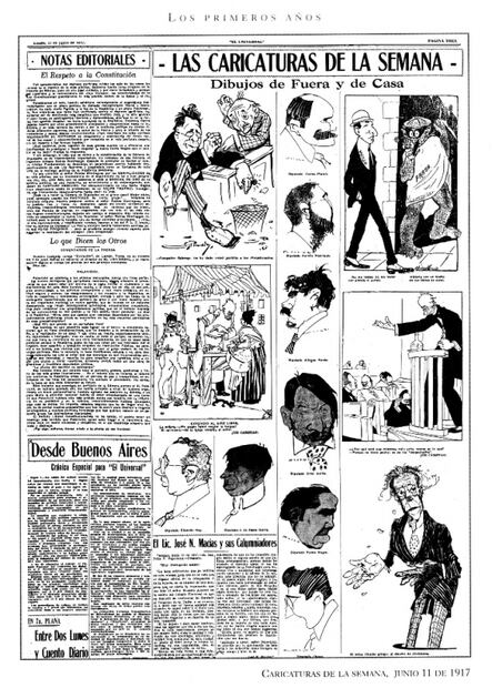 100 Years of Cartoons in El Universal to be exhibited in Washington