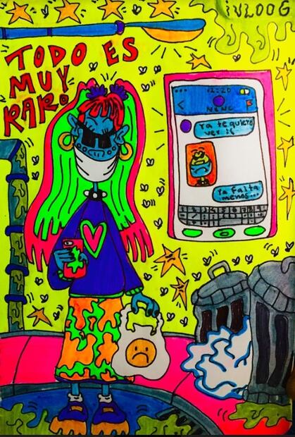 Covid-19 inspira 150 carteles en Casa del Lago