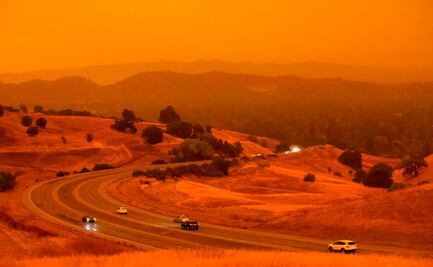 “Parece una escena de Marte”: California amanece con cielo anaranjado por incendios