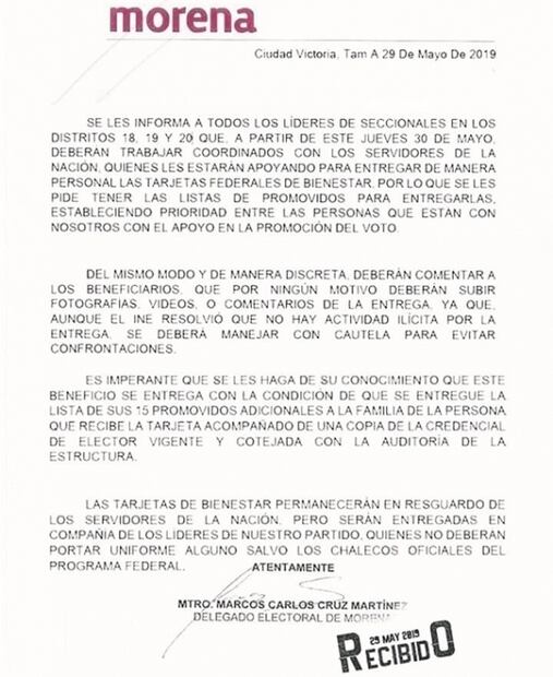 PAN acusa a Morena de condicionar apoyos 