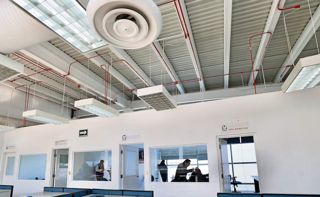 El Centro Federal de Almacenamiento y Distribución de Insumos para la Salud de Laboratorios de Biológicos y Reactivos de México, Cefedis-Birmex fue inaugurado por el entonces presidente Andrés Manuel López Obrador. Foto: Berenice Fregoso / El UNIVERSAL