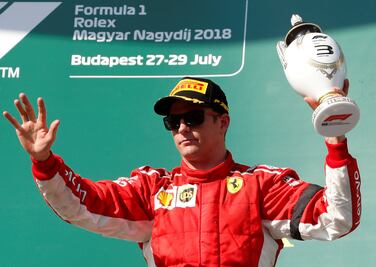 Raikkonen se despide de Ferrari