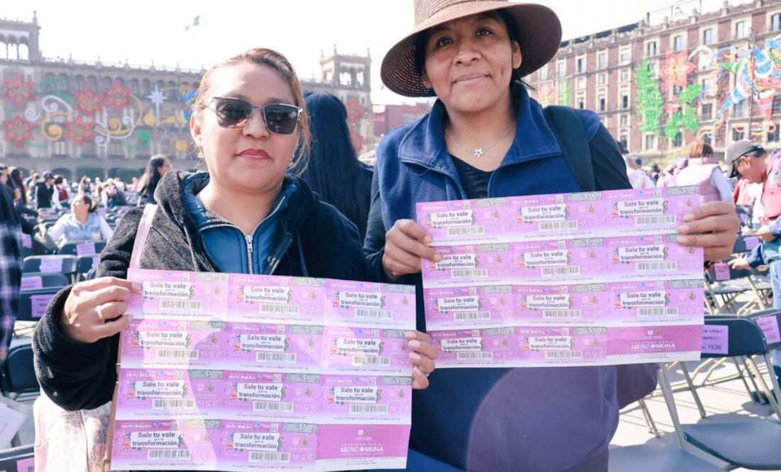Dónde canjear los vales de Mercomuna en CDMX (11/12/2024). Foto: Captura de pantalla