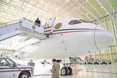 Paradas y sin venderse, 5 aeronaves de Presidencia