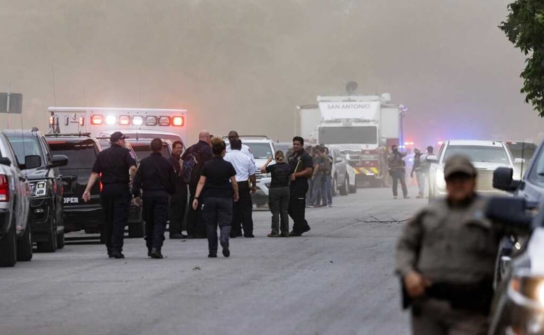 . Según los informes, el presunto pistolero, identificado como Salvador Ramos, de 18 años, fue asesinado por la policía. Foto: AFP 