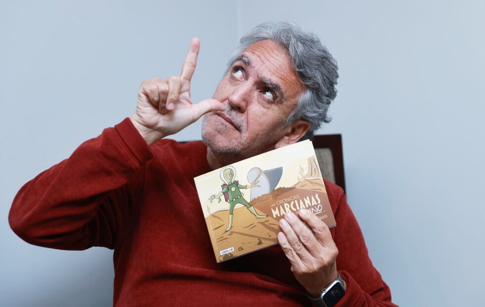 Trino, caricaturista mexicano.
Foto: EL UNIVERSAL / Fernanda Rojas