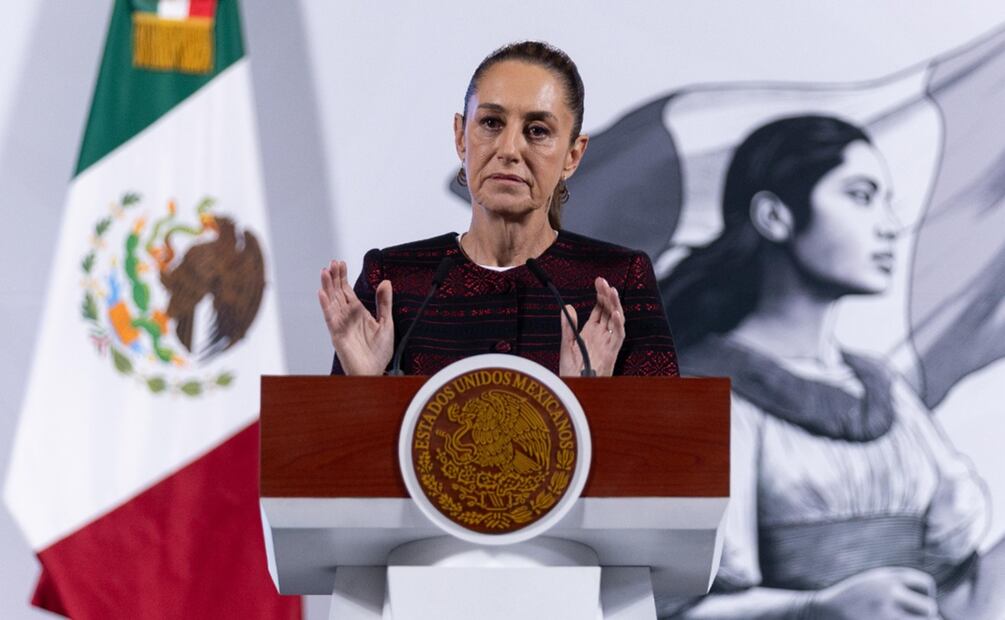 La presidenta Claudia Sheinbaum descaró que exista interés de su gobierno de investigar al expresidente Felipe Calderón por presuntos vínculos con el narcotráfico y dijo que tampoco tienen información que Estados Unidos tenga abierta alguna investigación al respecto. Foto: Hugo Salvador/EL UNIVERSAL