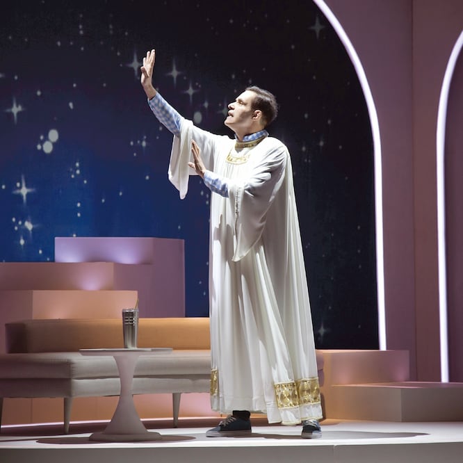 El montaje tuvo que adaptar una nueva escenografía. CORTESÍA