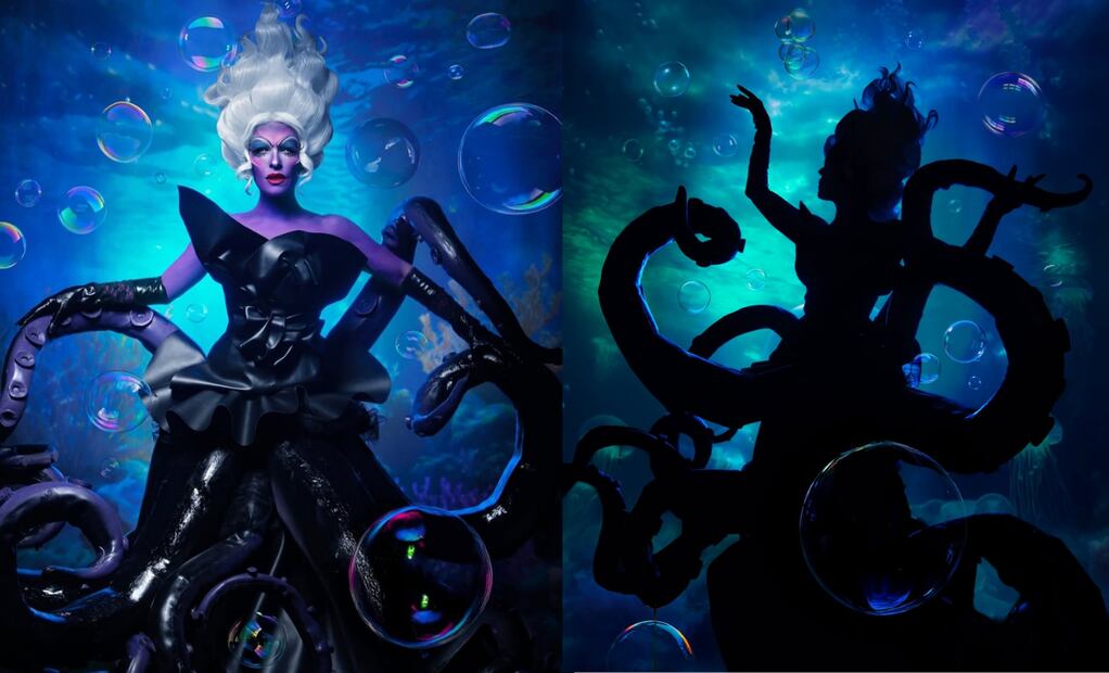 La conductora apostó por una versión poderosa de la villana, acompañada de un mensaje sobre voz y libertad. Foto:Instagram @marthadebayle