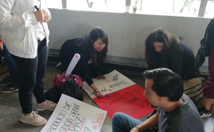 Estudiantes se alistan para iniciar marcha contra violencia en la UNAM