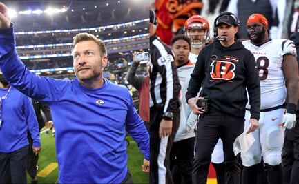 Sean McVay y Zac Taylor, tan jóvenes como los Rams y los Bengals