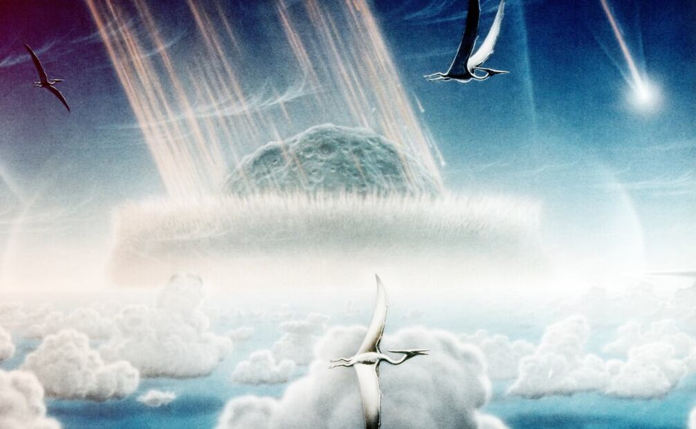 Ilustración de la NASA sobre el impacto en Chicxulub. Desde 1981, científicos de todo el mundo solicitaron programas de vigilancia espacial para impedir que la Tierra sea destruida por uno de los millares de asteroides y meteoritos que se desplazan en el sistema solar. Foto: NASA/ESPECIAL/Wikimedia Commons.