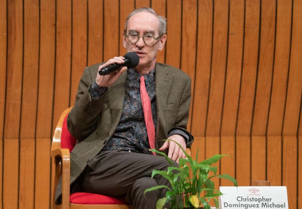 Christopher Domínguez Michael participó en la celebración de los 25 años de "Letras Libres".
Foto: El Colegio Nacional, cortesía