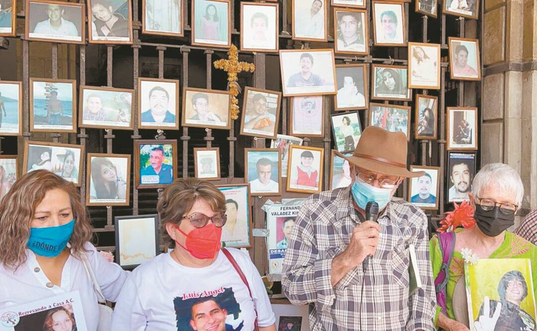 El mitin se realizó en el memorial de víctimas. Foto: ESPECIAL