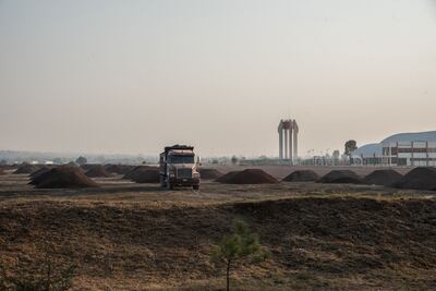 Inicia obra de aeropuerto en Santa Lucía… hasta junio
